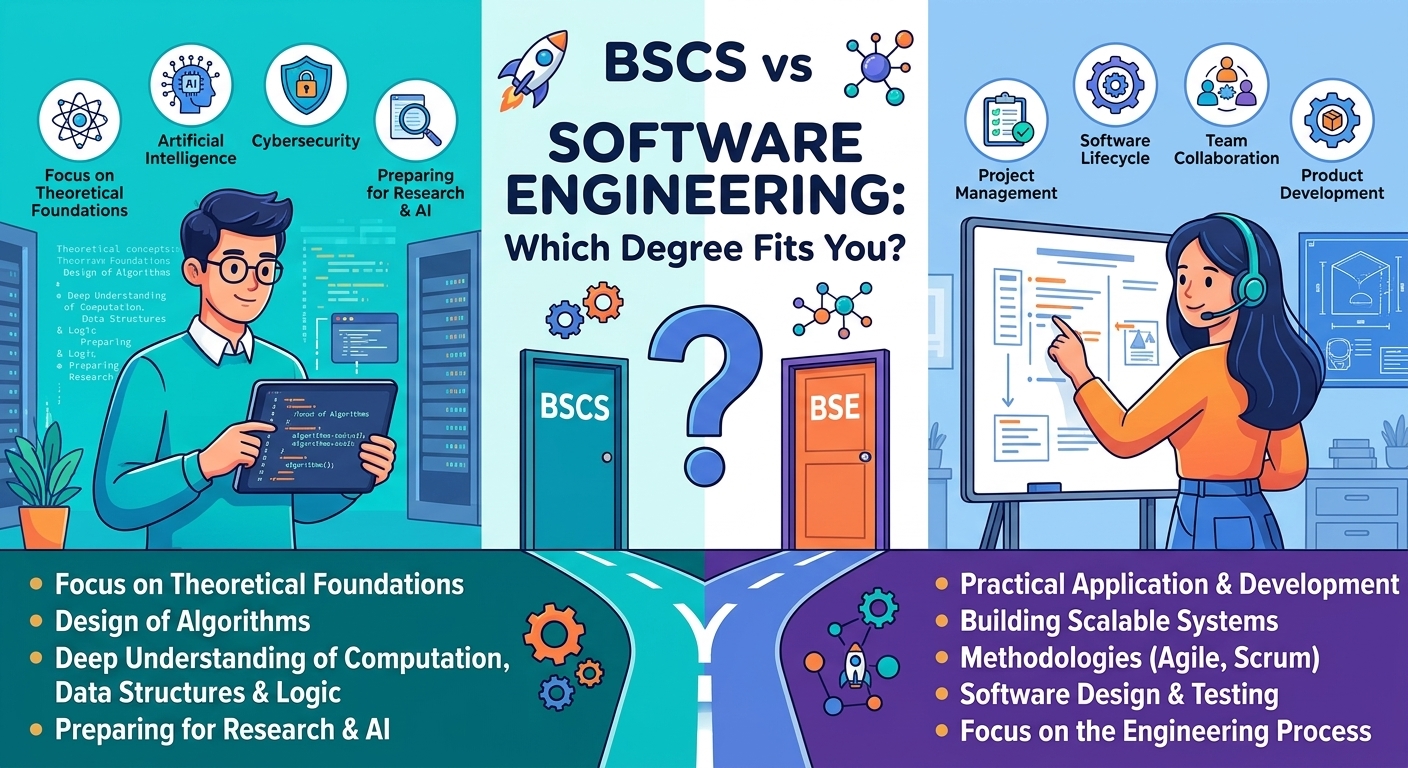 BSCS vs Software Engineering: Which Degree Fits You?